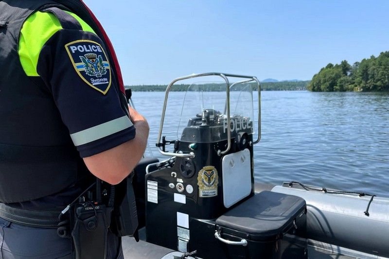 Les policiers de Sherbrooke seront sur le Lac Magog ce weekend